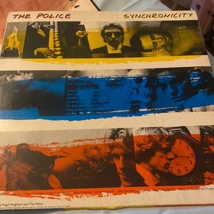 The Police Synchronicity vinyl record 1983